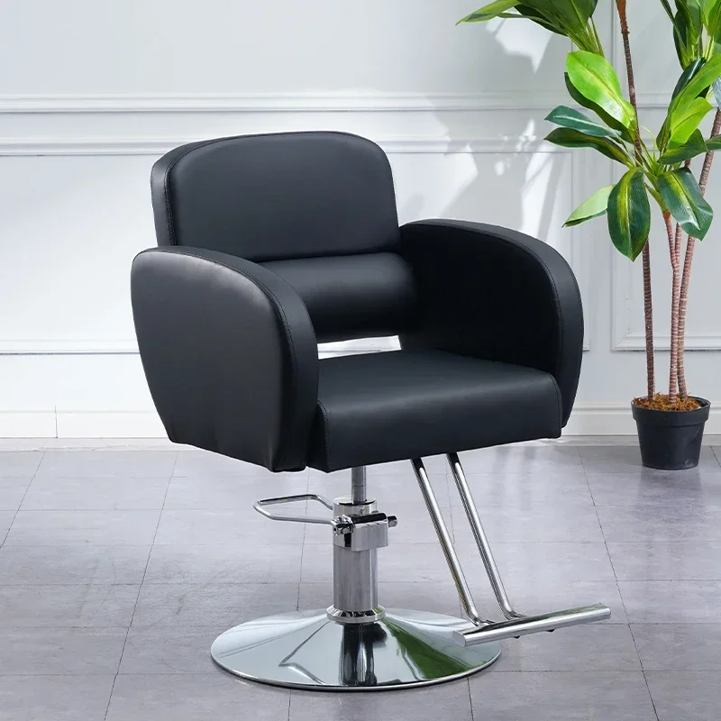 

Hair Stylist Stool Barber Chair Comfortable Metal Beauty Barber Chair Cosmetic Massage Silla De Barbero Hair Salon Furniture