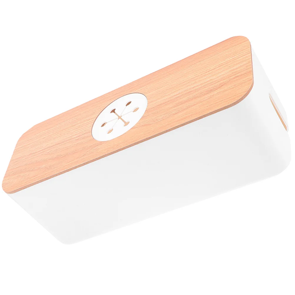 

Wire Storage Box Cord ganizer Computer Electric Cable Management Large Capacity ABS Material Heat Dissipation Desk Office Study