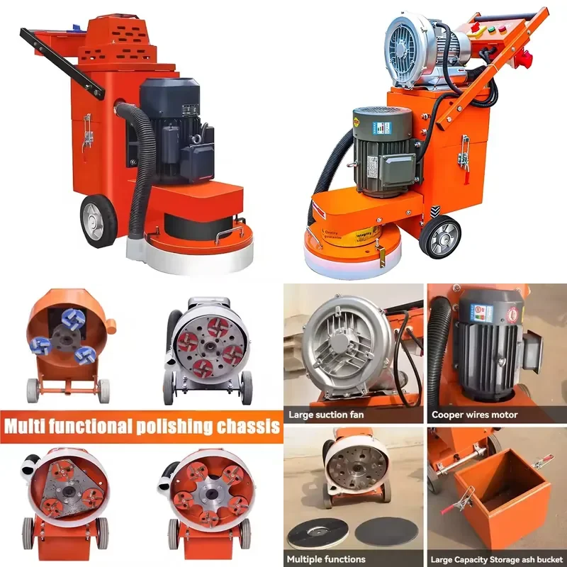Automatic Floor Preparation Grinders for Terrazzo Concrete Marble and Granite Surfaces Electric Grinders