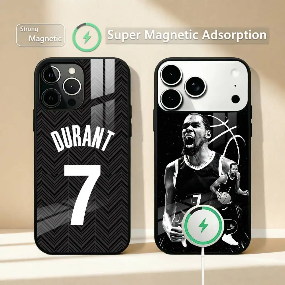 

Basketball Player Kevin Durant Phone Case For iPhone17,16,15,14,13,12,11 Plus,Pro Supports Magnetic Wireless Charging