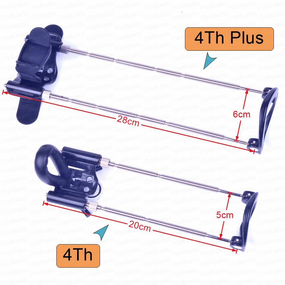 Penis Enlargement Stretch Clamp Extender Penis Stretching Exerciser Penisgrowth Traction Device for Men Portable Sport Train 18+