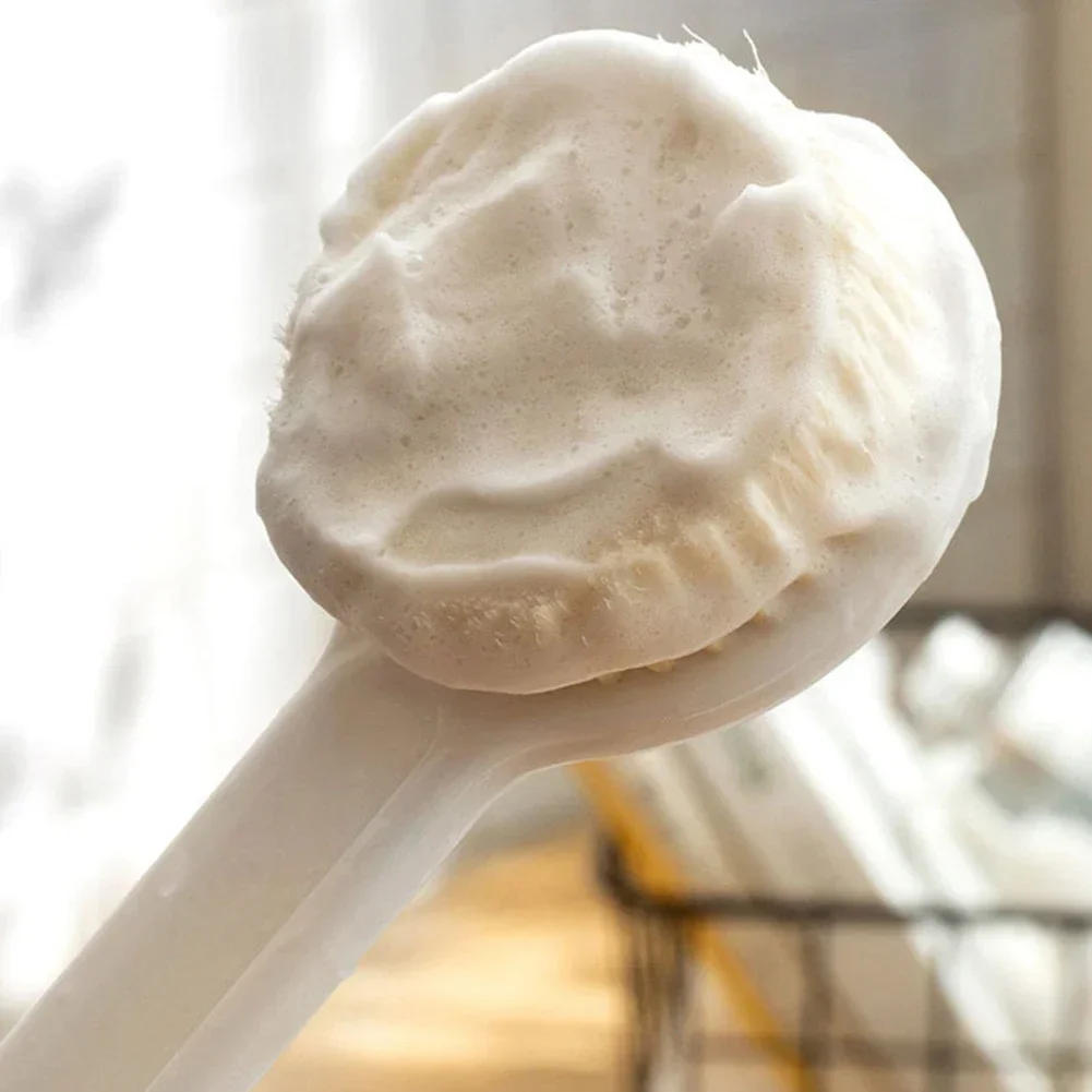 2024New فرشاة حمام مقبض طويل التقشير فرك الجلد مدلك تقشير فرشاة الحمام الظهر الجسم حمام دش تنظيف فرش