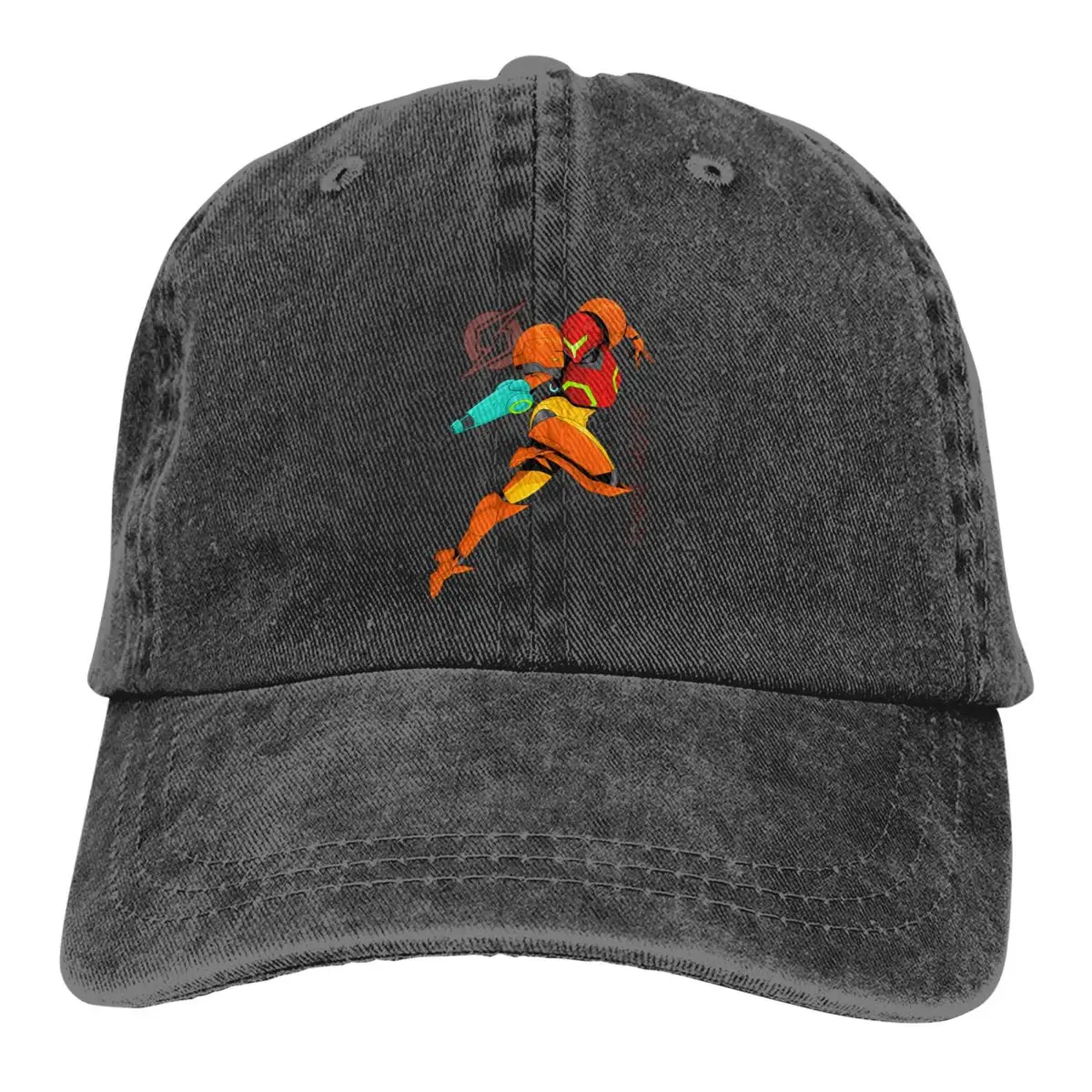 Ready For Men Pure Color Dad Hats Super Metroid Sun Visor Baseball Caps Peaked Cap