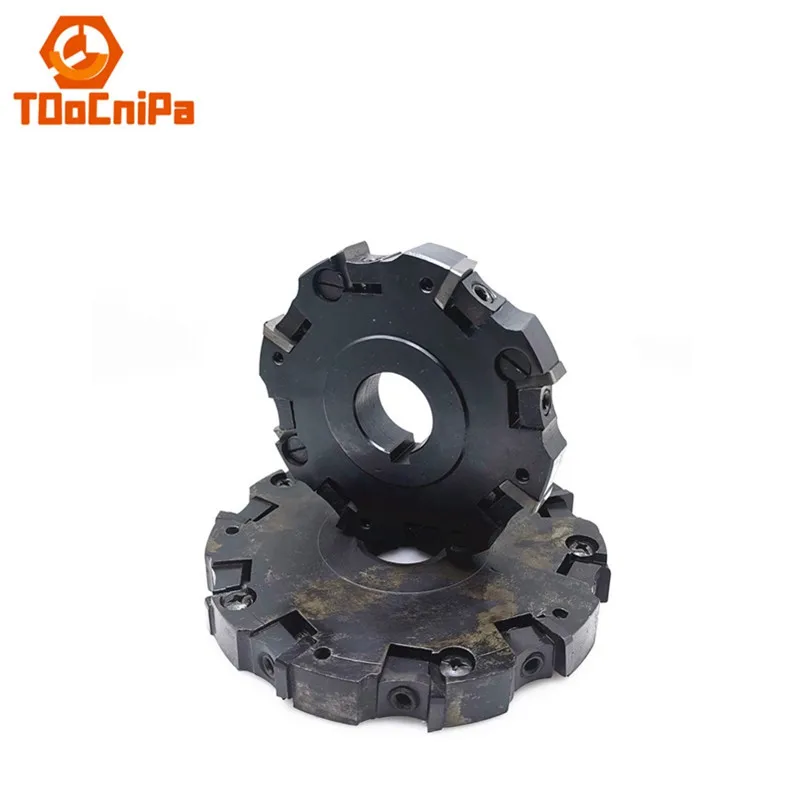 Indexable Triple-Edge Flute Milling Cutter Triple-edge Face Milling Disc