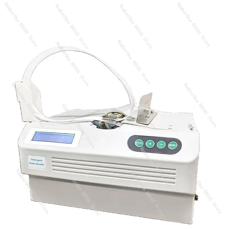 Semi Automatic Paper Tape Strapping Machine Cross Bundling Packaging Tool Carton Binding Baler Desktop Bundle Tying Equipment