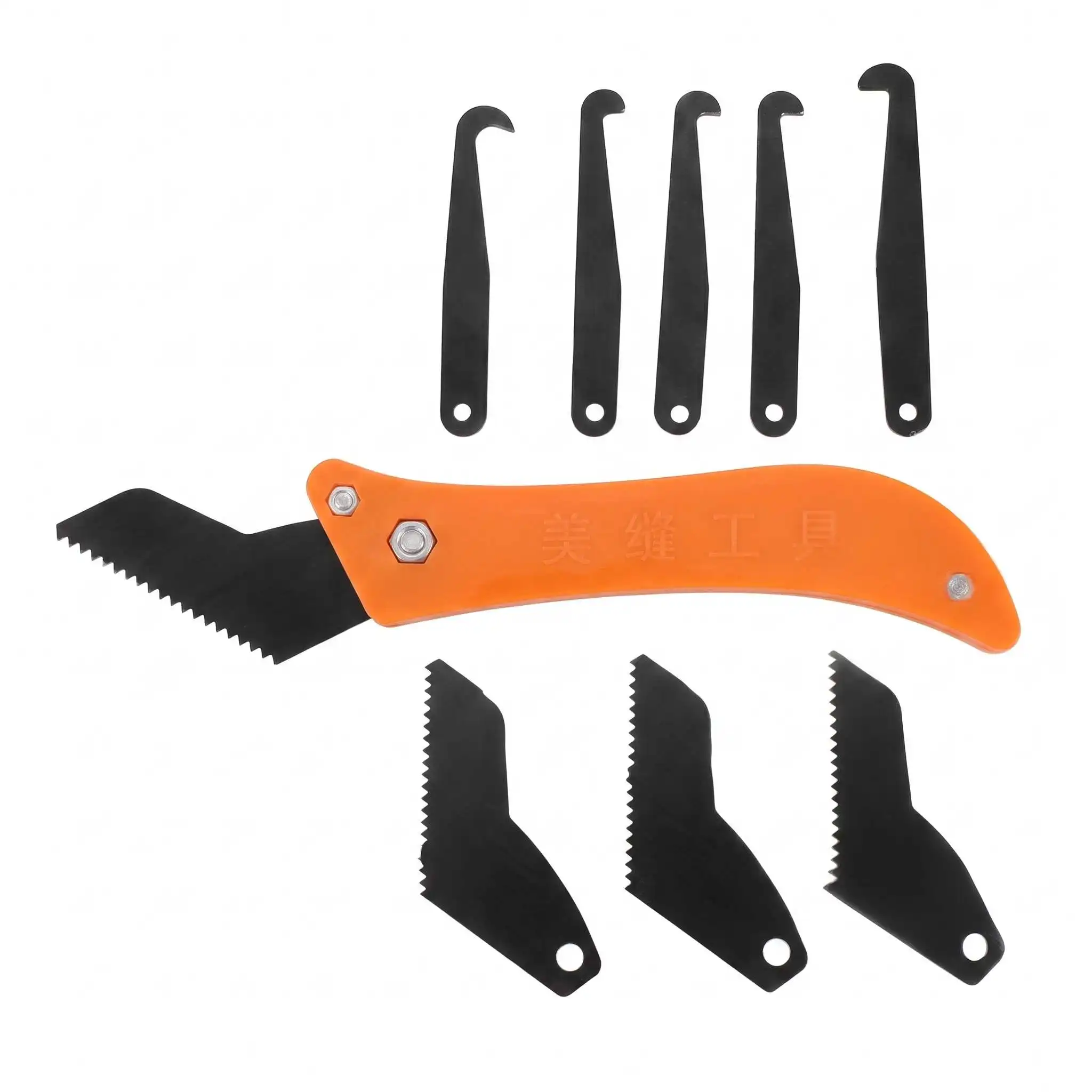 Professional Tile Gap Repair Hook Knife for Cleaning Removal Old Grout Tungsten Steel Joint Notcher Hand Construction Tools