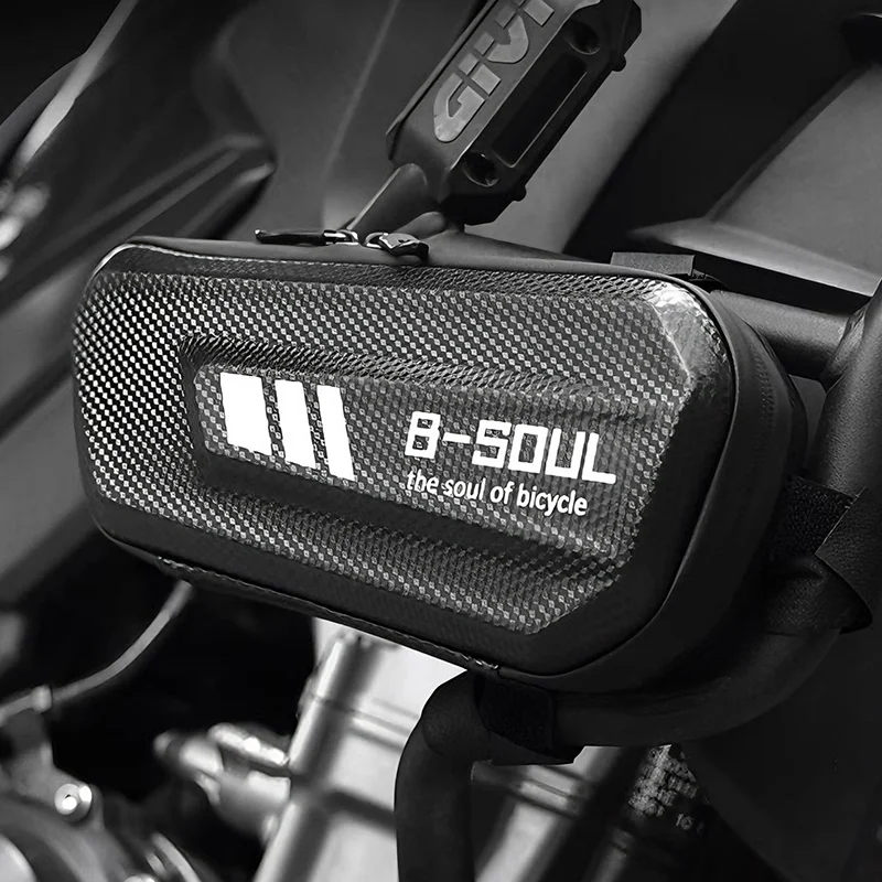 Hard Shell Triangle Side Bag For KYMCO AK550 Xciting 250 300 300R 350 400 400S 500 R500i 400i 400S DownTown 125 300i XTown Kxct view 2