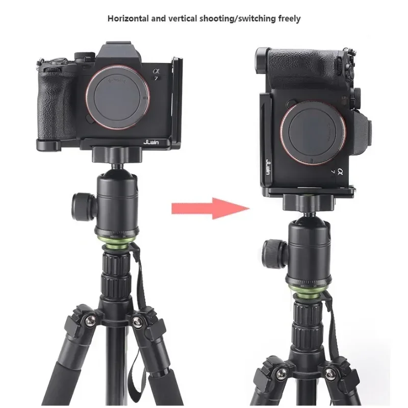 A74 Quick Release L Vertical Bracket Plate Grip Tripod Holder Handle for Sony A7IV A7M4 Camera