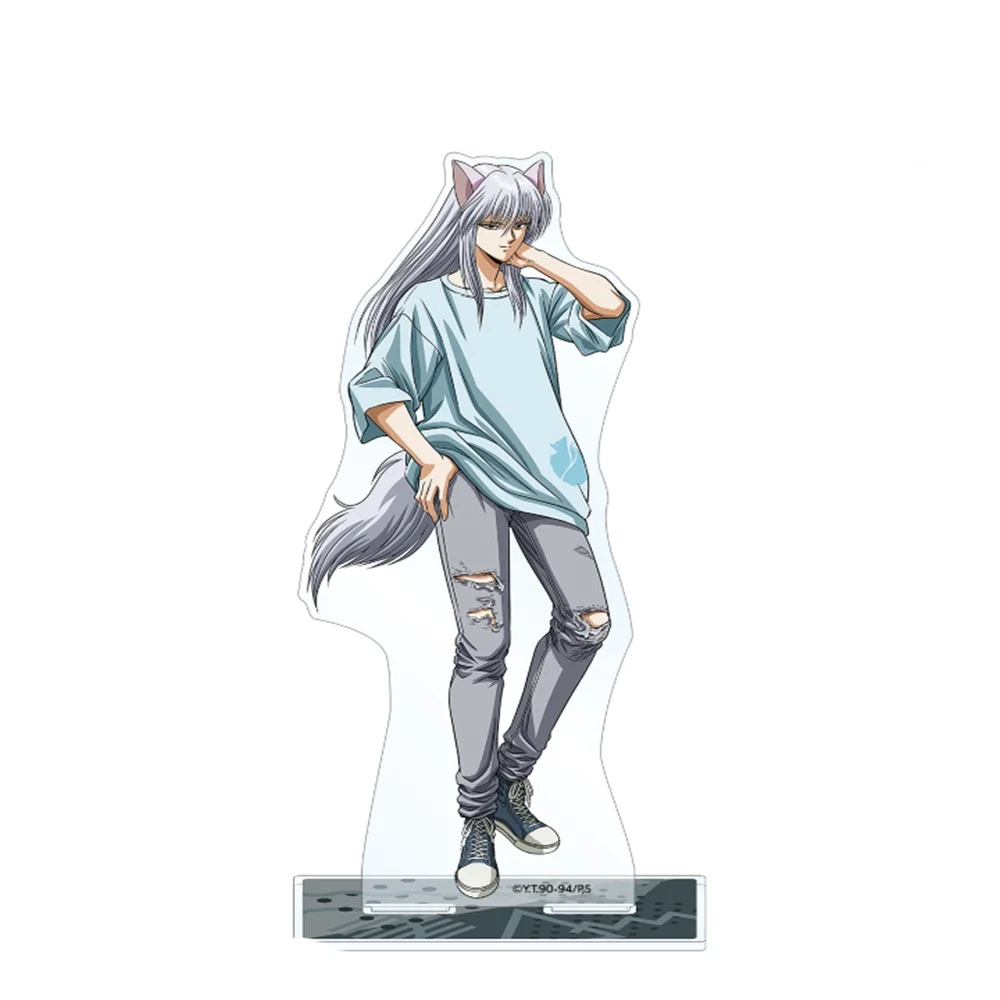15CM Anime Yu Yu Hakusho Acrylic Keychain Stand Model Ornament Accessories Goods Christmas Gifts