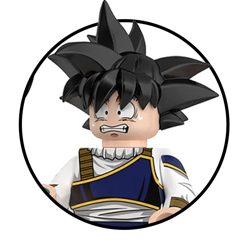 80 Stück wm6181 Goku Vegeta Torankusu Broli Bausteine Mini-Actionfiguren Zubehör Halloween Weihnachtsgeschenke für Kinder