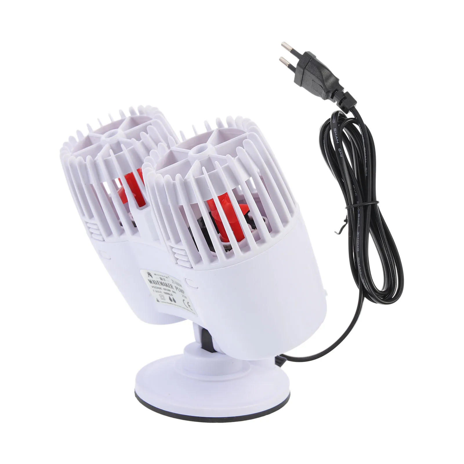 

Aquarium Wave Maker Fish Tank Circulation Pump Eu Plug Strong Flow Suction Cup Base Silent Wave Maker Balance Temperature Fish