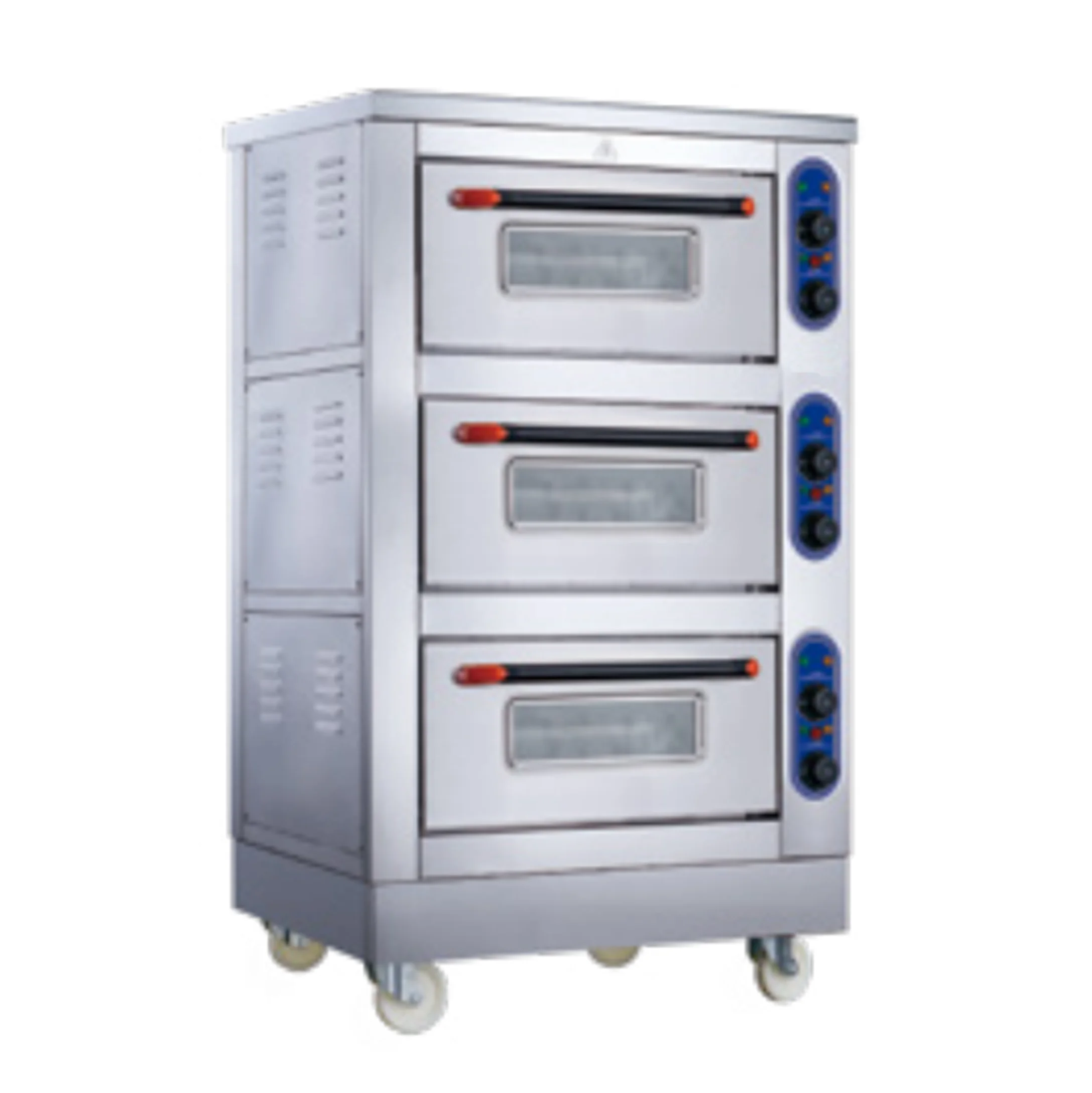 Economical Electric Deck Oven for Restaurants Hotels Food Shops for Baking with Corn Water Wheat and Fruit Bakery Equiment