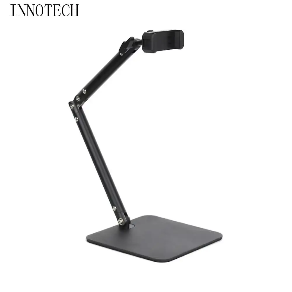 

Регулируемый по высоте держатель для настольного телефона, планшета, многоугольная вращающаяся на 360° складная подставка для планшета, многоцелевая, нескользящая