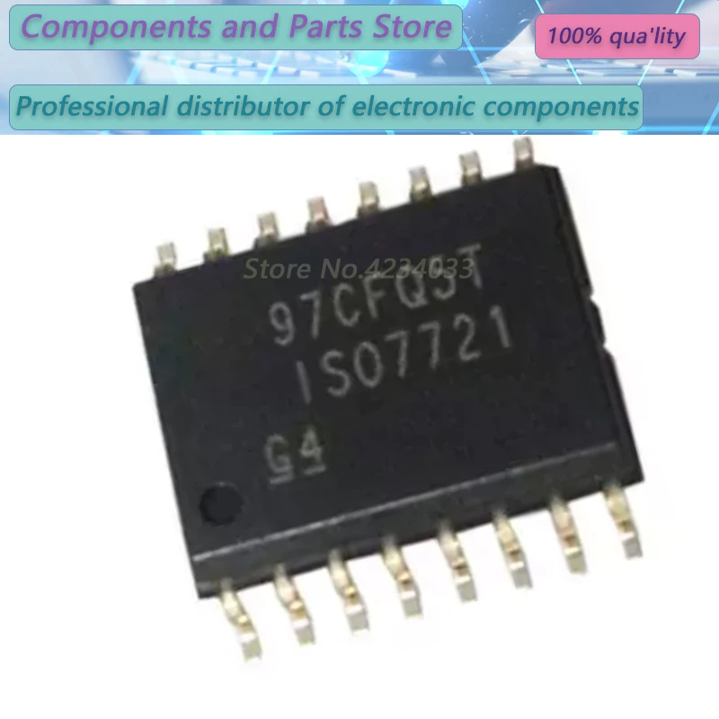 1-10PCS  ISO7721DWR  ISO7721DW  ISO7721D  SOIC16  NEW100%  ISO77 21DWR