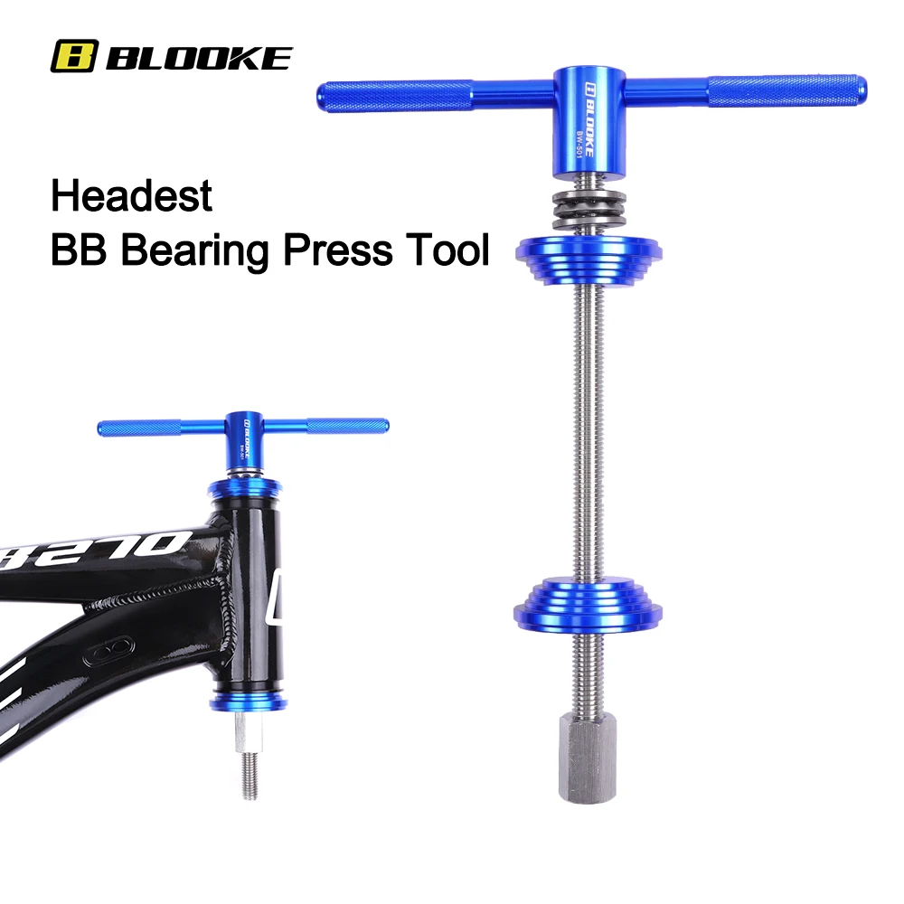 

Press Tool for Bike Headset, Bottom Bracket, BB Installation Removal, Aluminum Alloy Kit for MTB Road Bicycle Repair