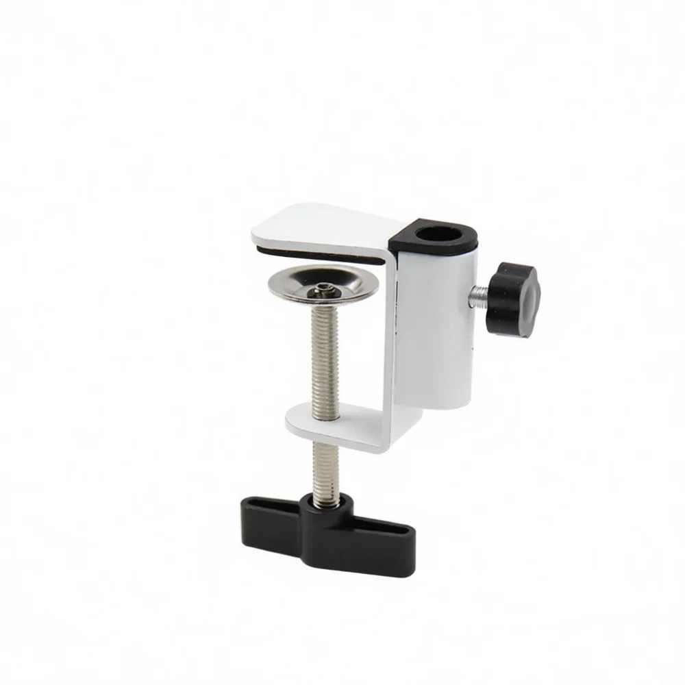 High Quality Iron Desk Clamp Base For Long Arm Lamp Holder Metal Stand Mount Fixture For Bedroom Bedside Lighting