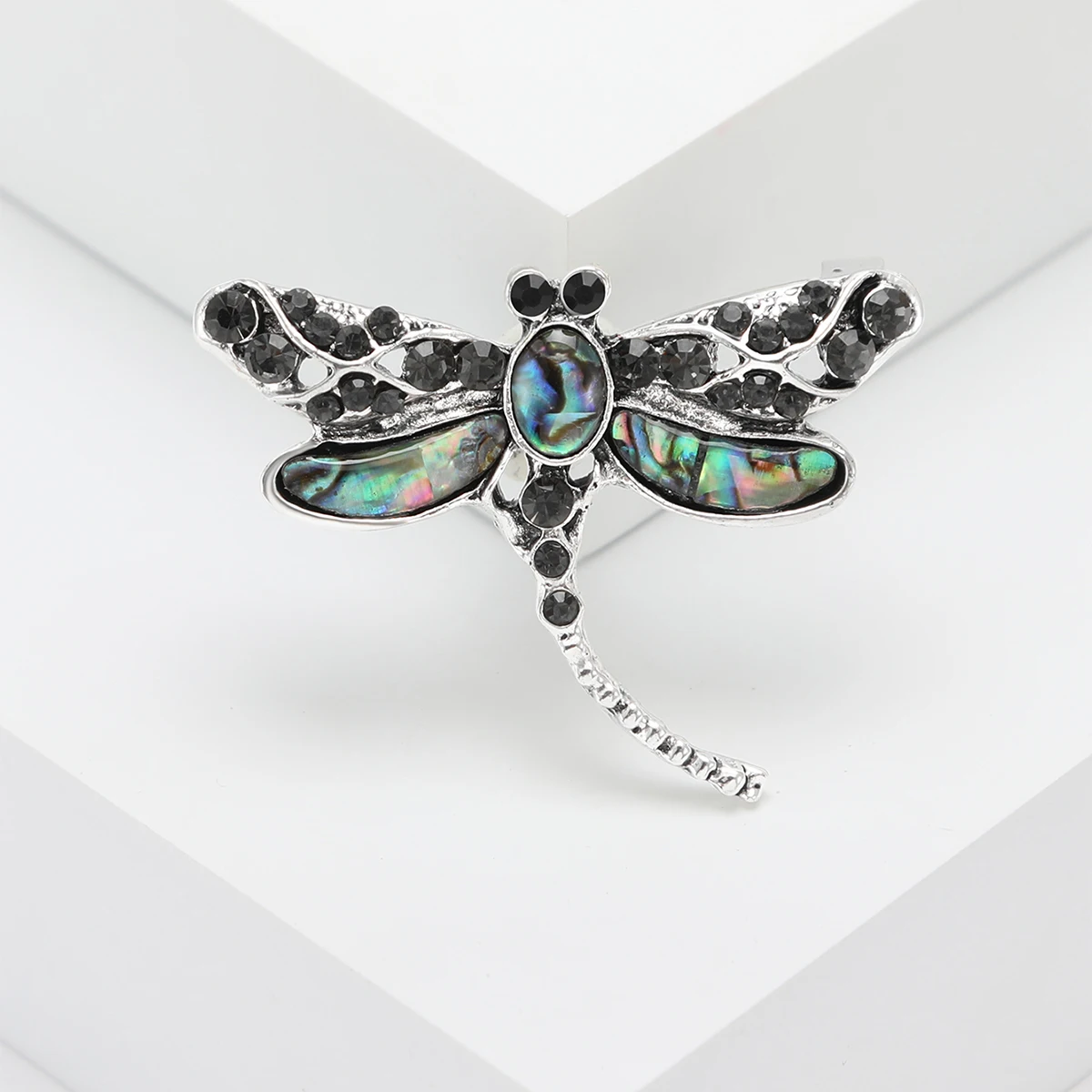 Beautiful Crystal Dragonfly Brooches for Women Unisex Insect Pins Multi-color Available Fashion Jewellery Accessories Gifts