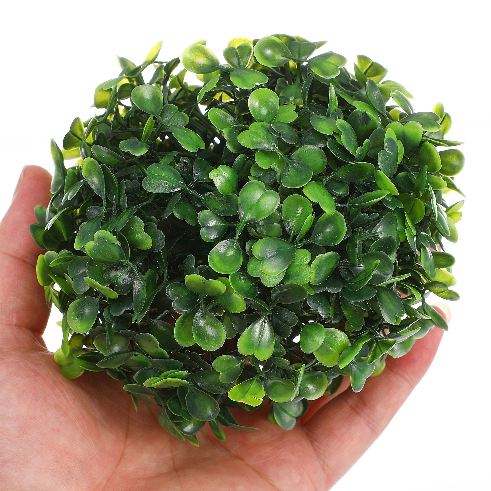 

6Pcs Artificial Grass Balls Eco Friendly Simulated Grass Ball Decoration for Garden Wedding Office Home Art Flower