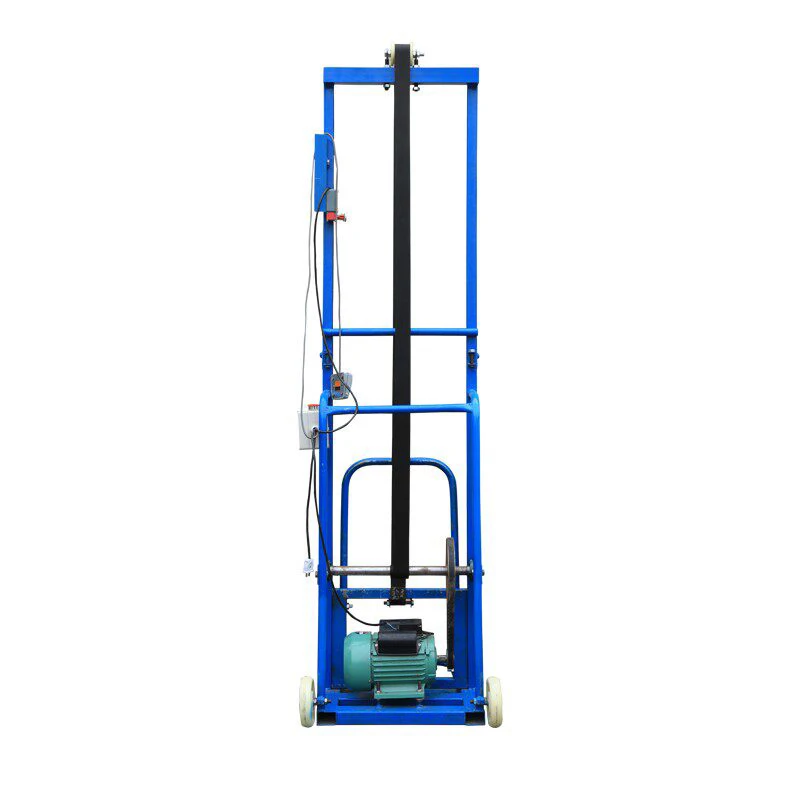 Máquina Plegable Automática de Elevación y Transporte a Hombro: Elevador Eléctrico de Granos y Fertilizantes con Sistema de Transporte a Hombro para Sacos de Harina (Personalizable)