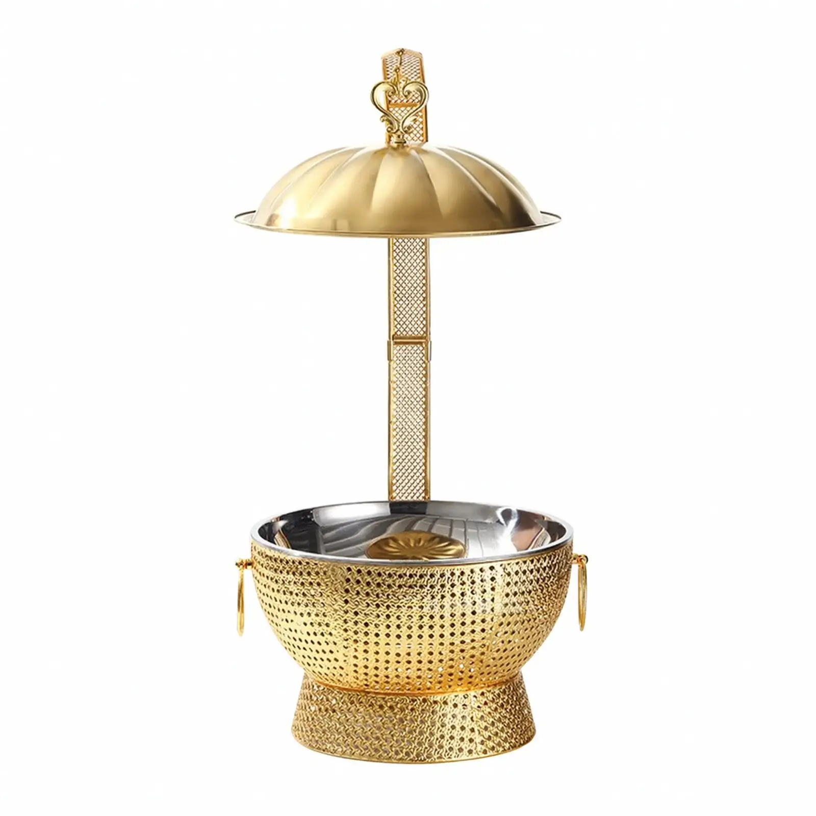 Industrial Warmer Chafing Dish with Vaulted Lid Stainless Steel 8L for Hotel Buffet Service