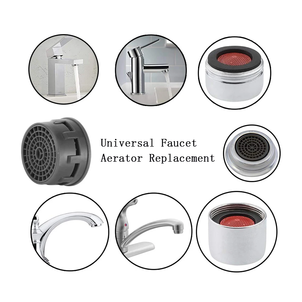 Piezas de Repuesto de aireador de grifo, accesorios de cocina de 5 a 20 piezas, limitador de flujo, inserto de fregadero, filtro de grifo de lavabo