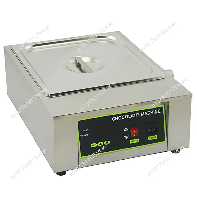 

220V 1/2 Lattice Chocolate Melting Machine, Digital Display Electric Heating Furnace for Chocolate Melting