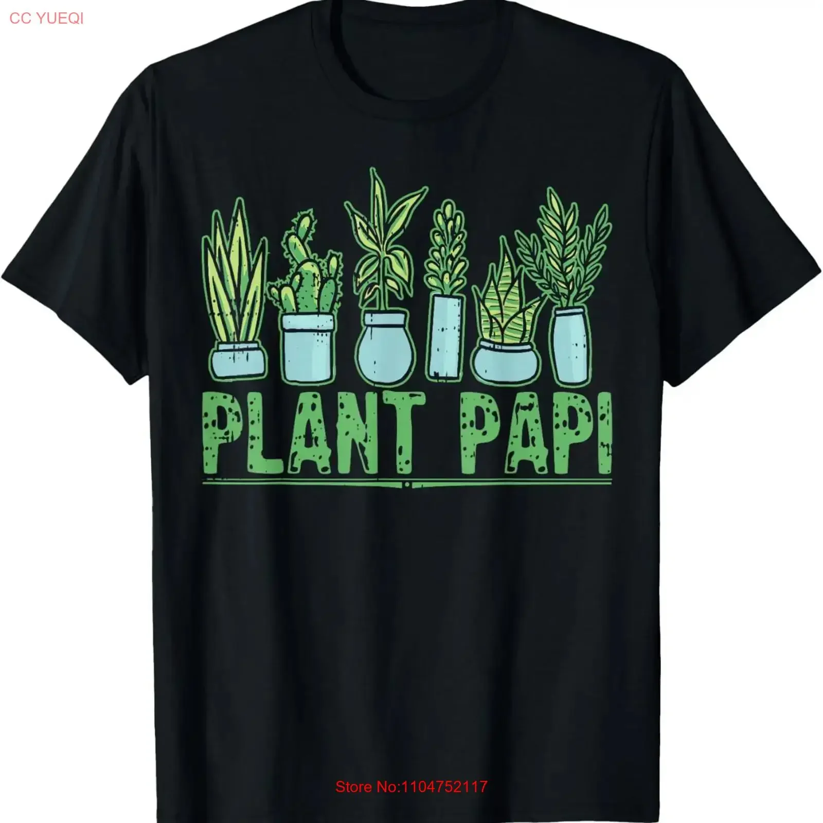 Plant Papi Daddy Father Gardener Gardening s Day T Shirt for Dad Mo vintage Washed homme Stretched designer clothes fashion