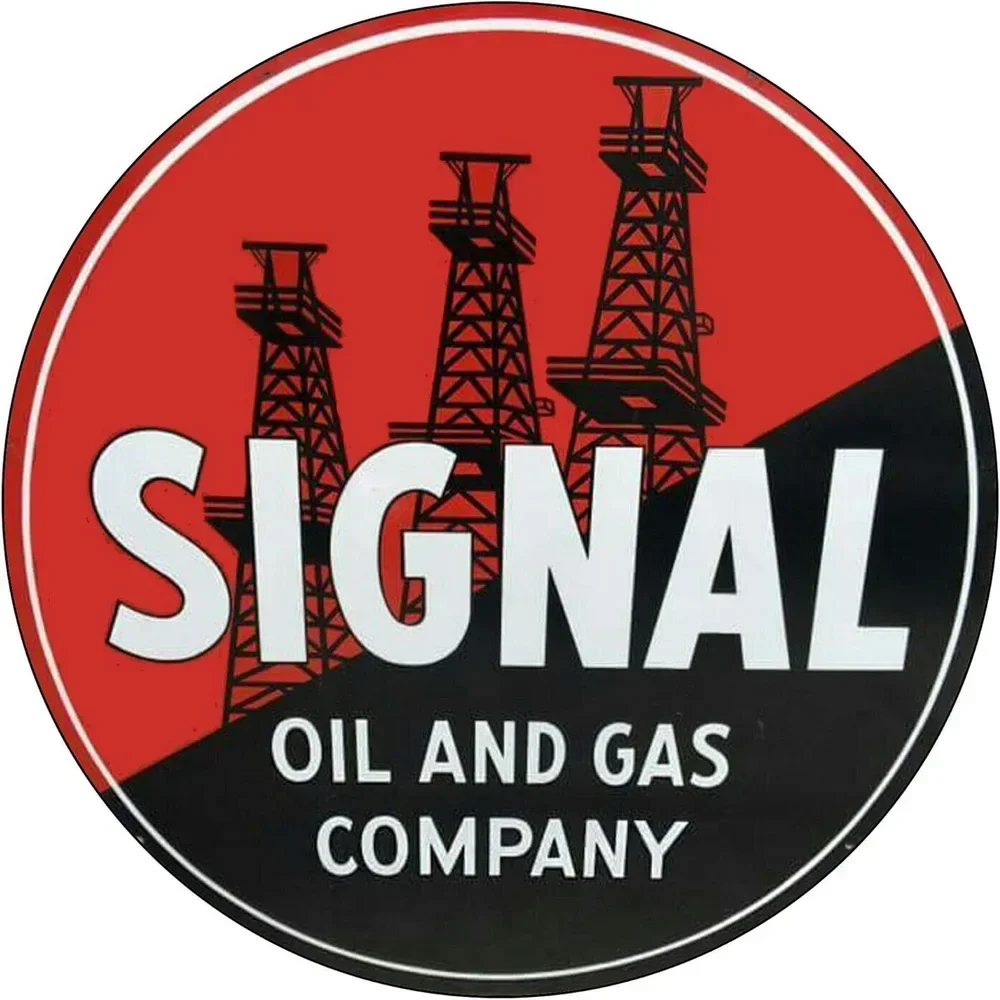 Stiker Mobil Kepribadian Minyak Motor Bulat Stasiun Minyak Gas Garasi Retro Stiker Vinil Stiker Tahan Air Dekorasi Aksesori Otomatis