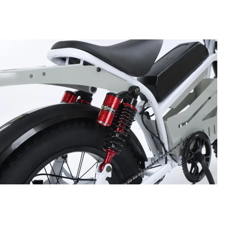 Bicicleta elétrica de montanha off-road, motor 1000w, bateria de lítio 48v13ah, 20*4.0, pneu gordo, emotocicleta de neve, 40 km/h, bicicleta elétrica