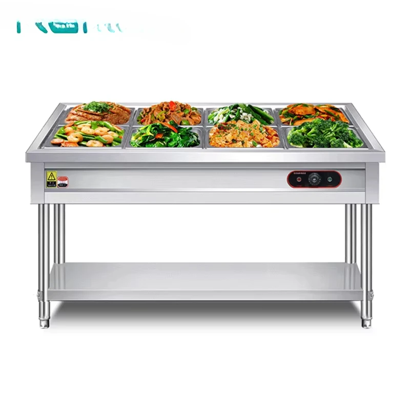 Stainless Steel 220V 110V Electric Bain Marie Chocolate Pot Buffet Soup Food Warmer Temperature Control Bain Marie Water Ba