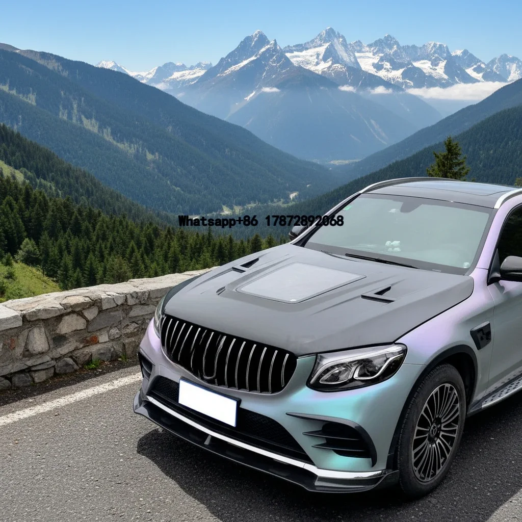 

Hood for GLC260 43 63 Coupe Carbon Fiber Engine Hood for 2017-2021
