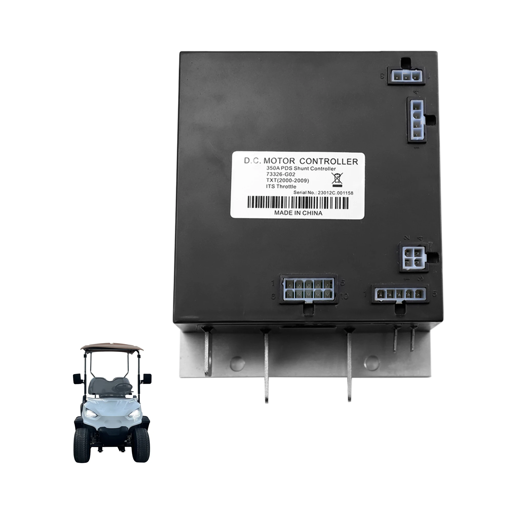

73326-G02 36V 350A Motor Speed Controller 609083 for EZGO TXT 2000-2009 Golf Cart 1206MX 73326-G03 73326-G04 73326-G05