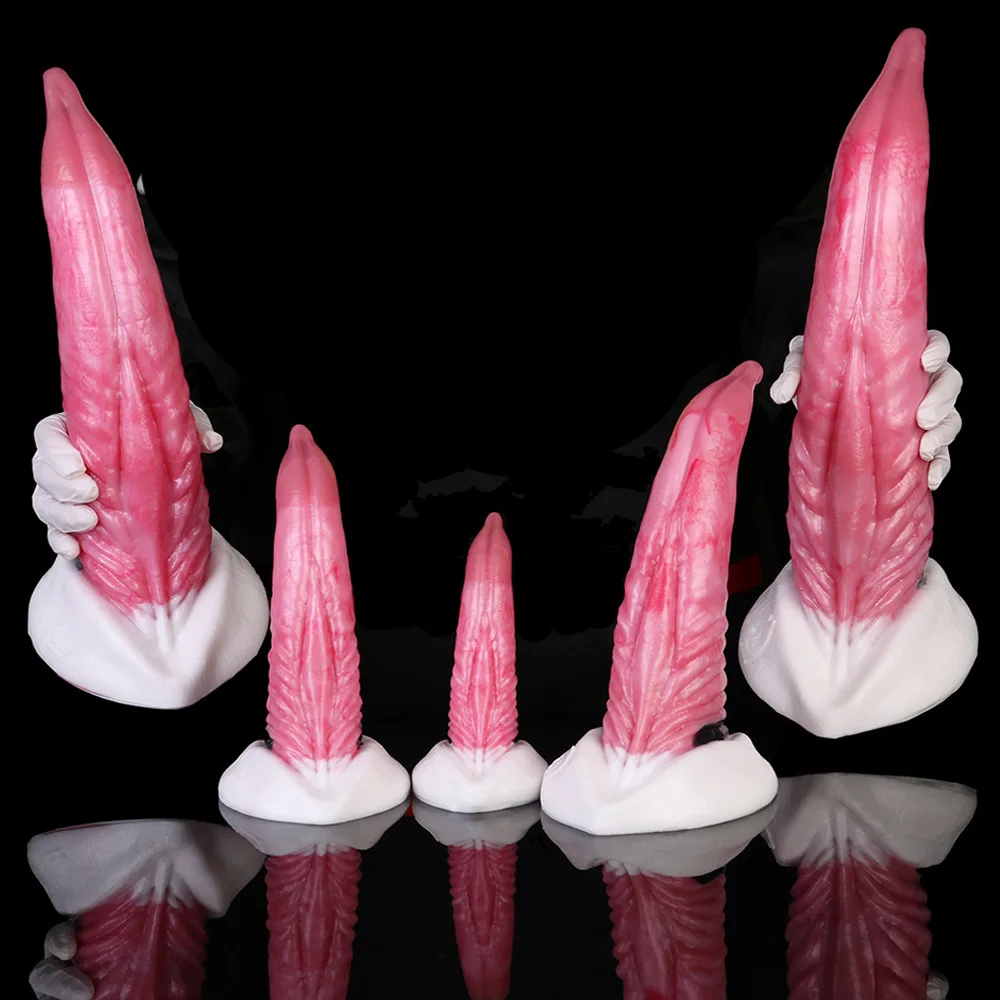 NSFU الحوت الوردي دسار الخيال بعقب المكونات منحني 4 أحجام القضيب analplugs المهبل محفز معدات الاستمتاع واللعب الجنسي للنساء مثلي الجنس 18