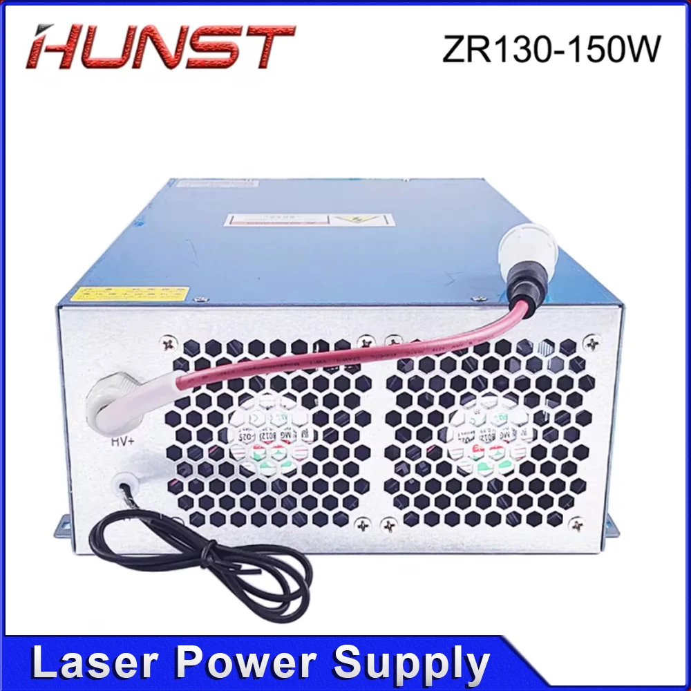 HUNST ZR130W 150W Laser Power Supply for 130W 150W Co2 Glass Laser Tube Engraving and Cutting Machine 2Years Warranty.
