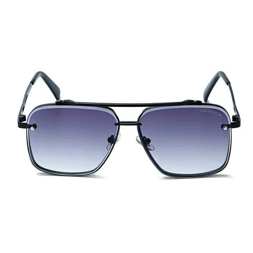 Imagen 2 del producto CH Estilo clásico Marco fino Raya horizontal Borde Diseño único Marca de lujo ligera Gafas de sol simples y elegantes para mujer