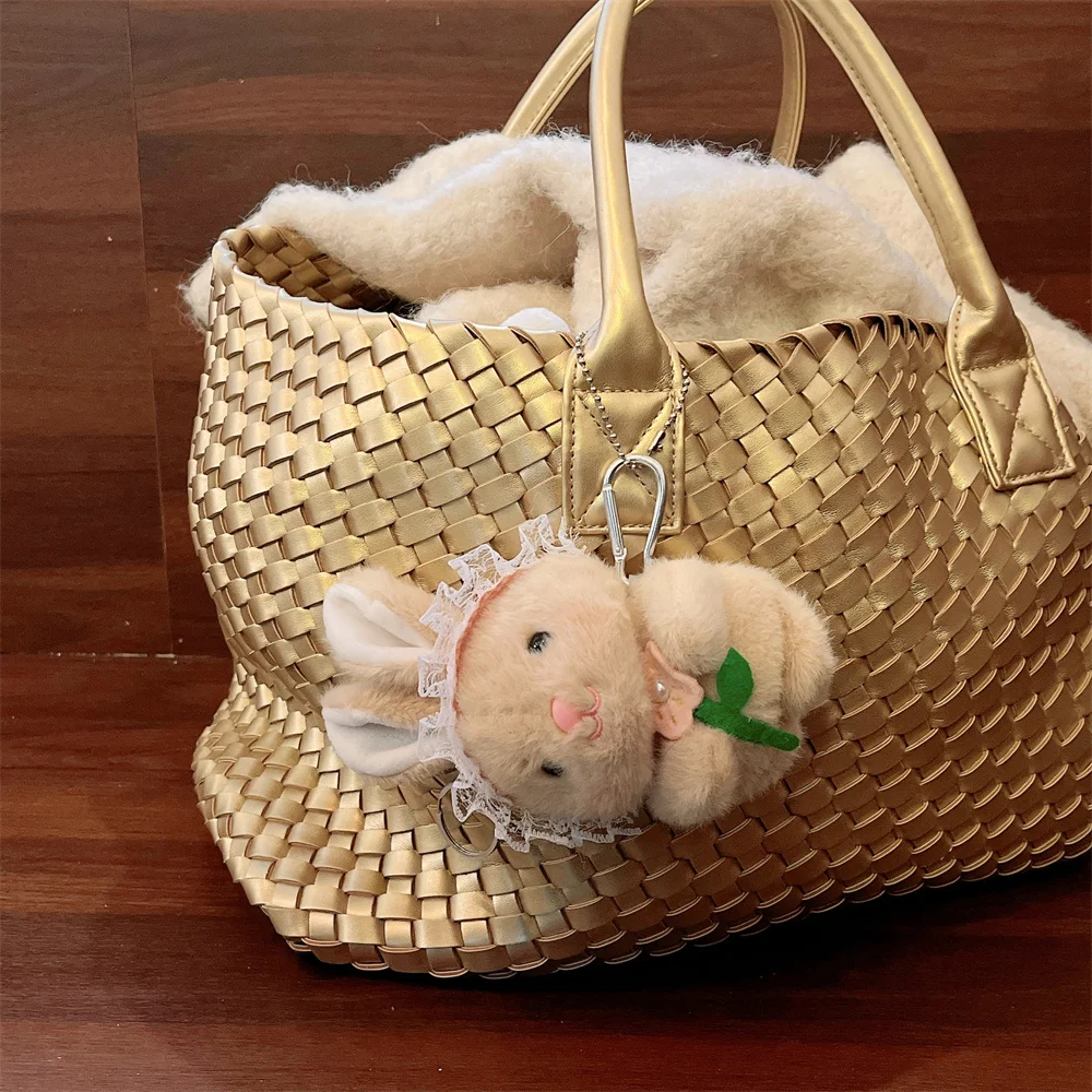 Cute Plush Ears Rabbit Earphone Case for Apple AirPods 1 2 3 4 Pro Air Pods Pro2 Soft Furry Wireless Charging Box Headset Covers