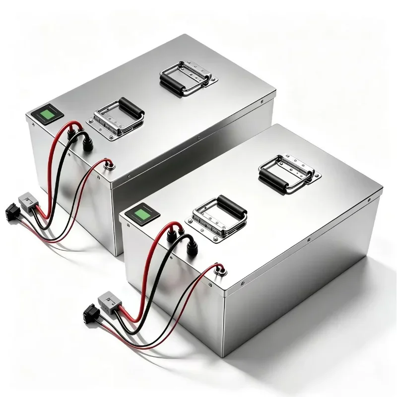 This 72V rechargeable lithium‑iron‑phosphate storage module comes with multiple capacity selections ranging from 50Ah to 300Ah.