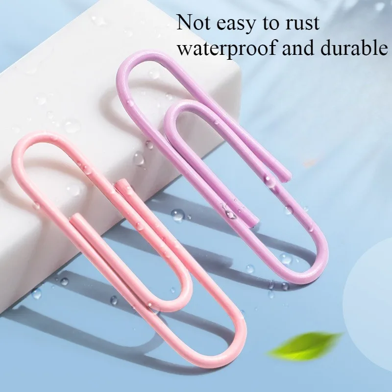 색종이 클립 사무용품 종이 클립 대형 파일 북마크 종이 클립 학생 정보 저장