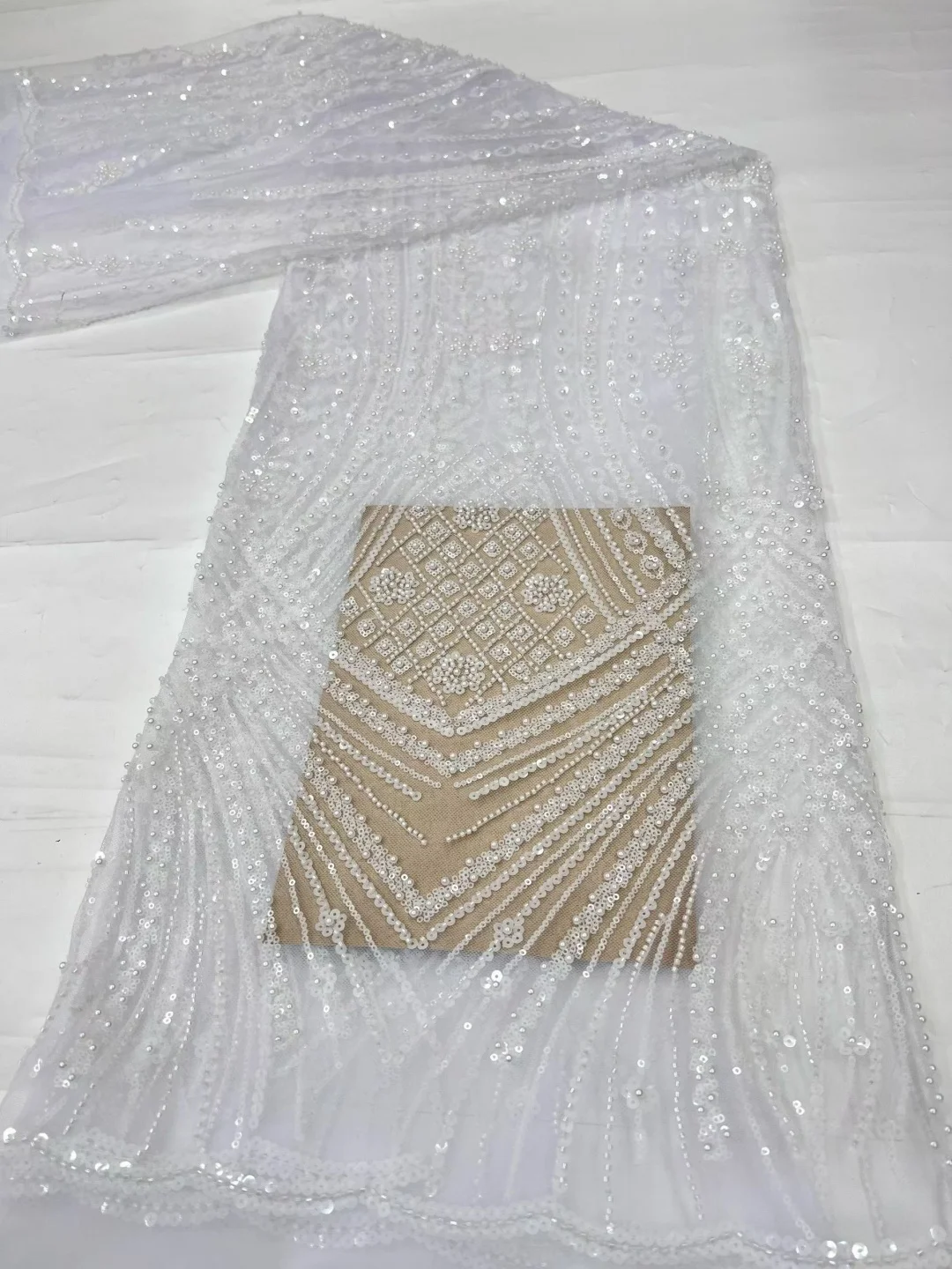 tissu-en-dentelle-de-tulle-africaine-de-haute-qualite-couleur-cafe-2026-nigeria-maille-lourde-avec-perles-et-paillettes-5-yards-dentelle-filet-francaise-pour-robes-feminines