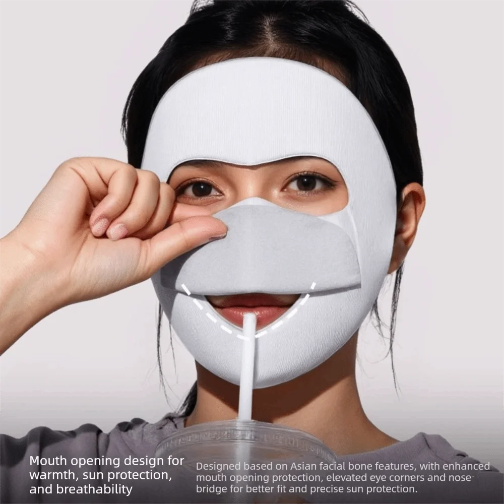 

Ветрозащитная зимняя теплая маска, термопылезащитная солнцезащитная маска для лица, защита от солнца, теплая велосипедная маска для лица, ветряные условия