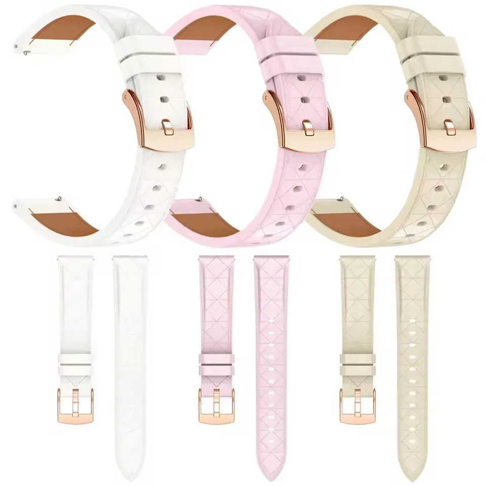 For Garmin Forerunner 165 245 645 Smartwatch Strap For Venu 2 Plus SQ 2 Vivoactive 3 5 HR 18/20mm Band Replacement Bracelet Belt