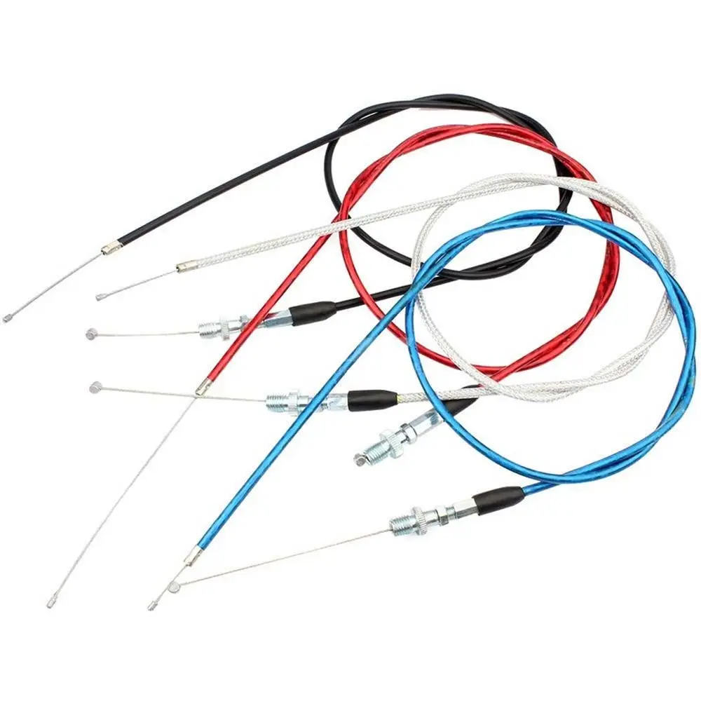 

1piece 120cm / 47inch Stainless Steel Throttle Cable Fit for Most 50CC 70CC 90CC 110CC 125CC 4-stroke Motorcycle