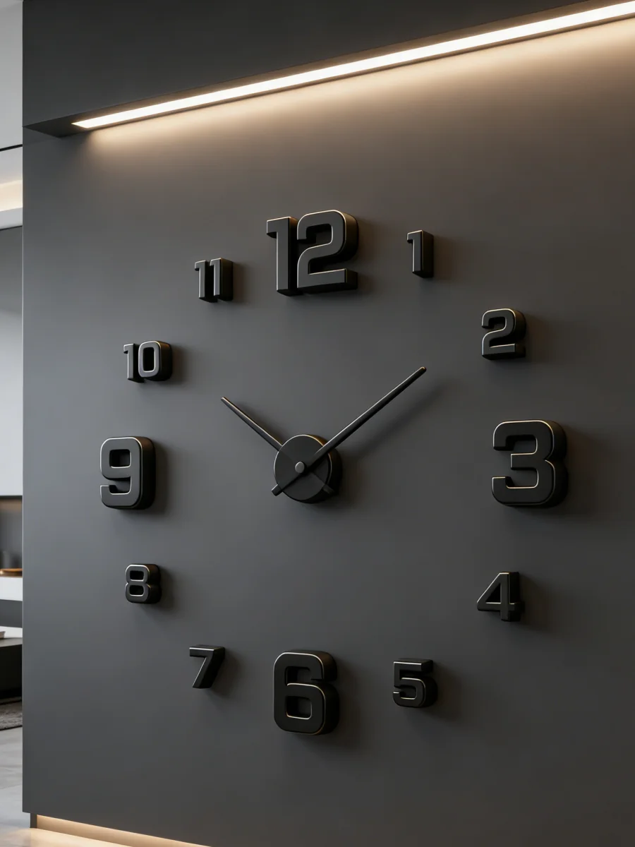 New Modern Design Large Wall Clock 3D DIY Quartz Clocks Fashion Watches Acrylic Mirror Stickers Living Room Home Decor Horloge