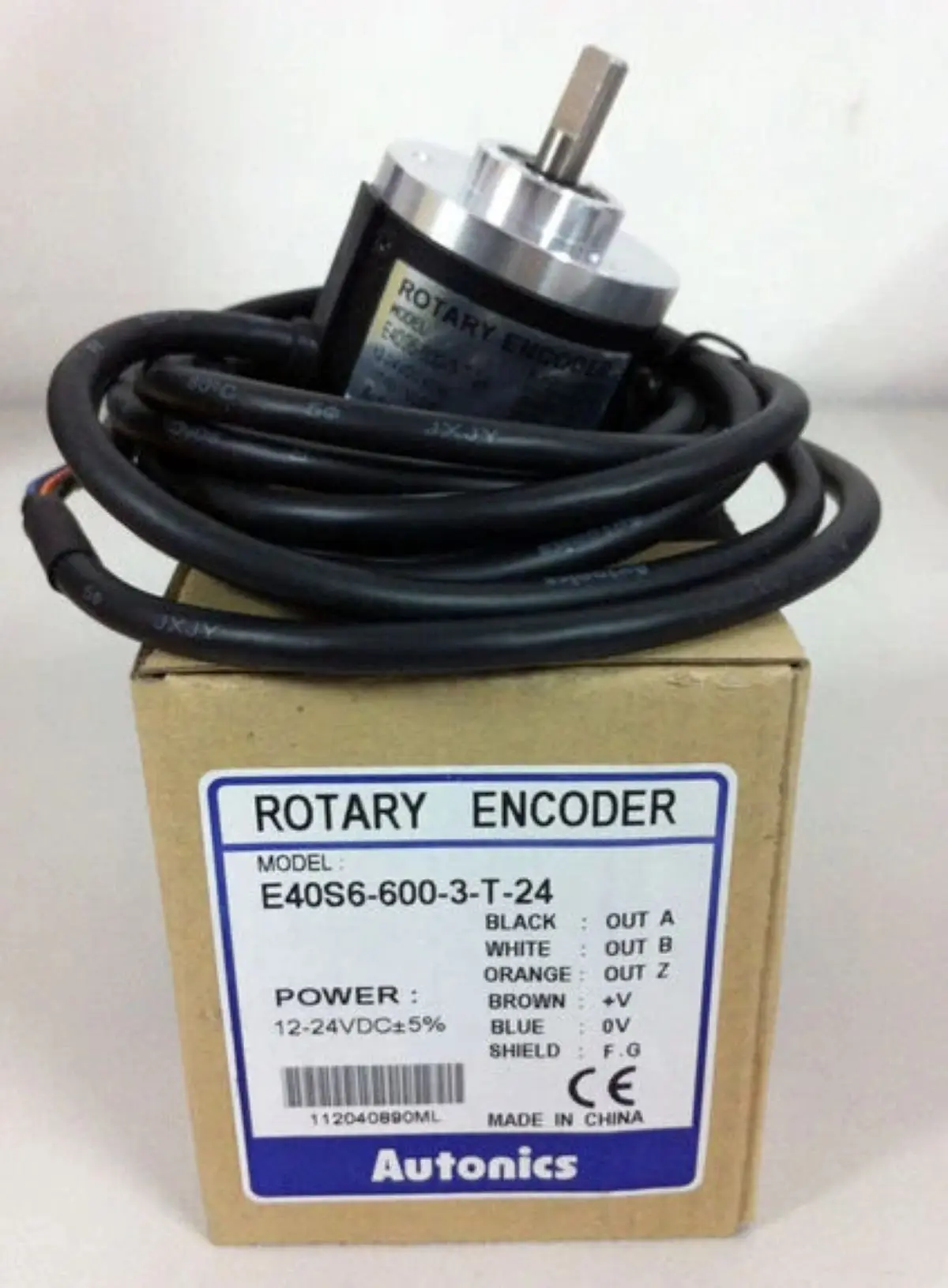 E40S6-600-3-T-24 - 40 mm Incremental Rotary Encoder