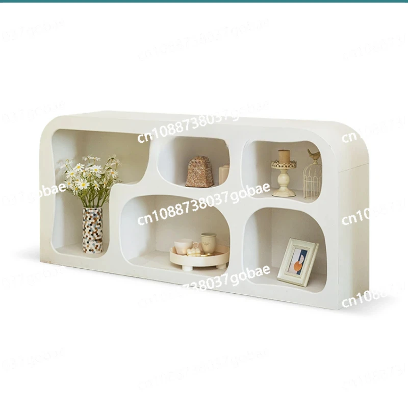 Simple Creative Bookcase Tree Hole Display Cabinet Light Luxury Color Matching Figure Cabinet