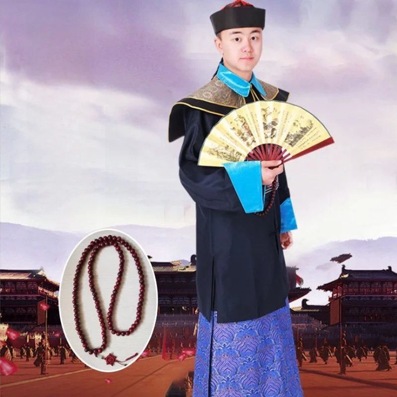 

Traditional Qing Dynas Court Official Costume Film And TV Ancient Costume Zombie Performance Outfit Men's Ethnic Wear