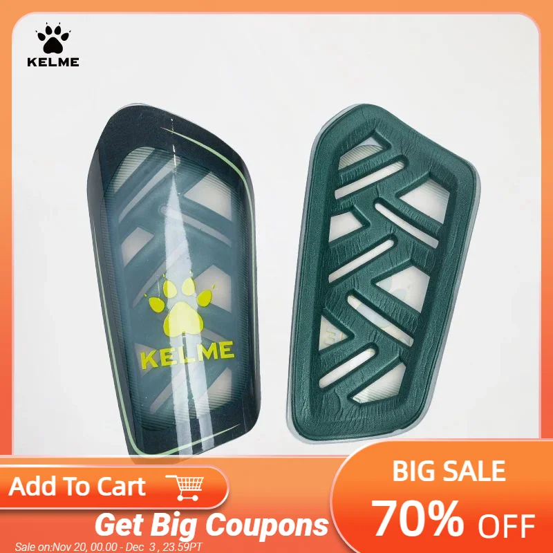KELME Soccer leg guard small board male adult sports protective gear primary school football leg guard insert board