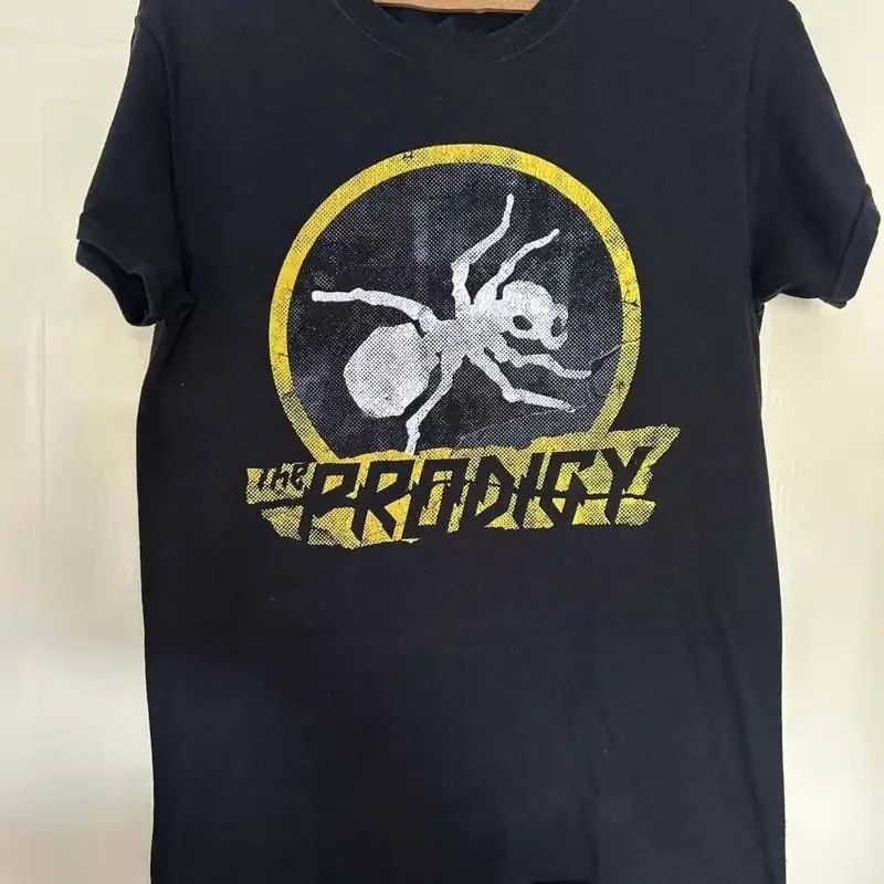 hot Merry Christmas The Prodigy All Size Cotton Black T Shirt NI610