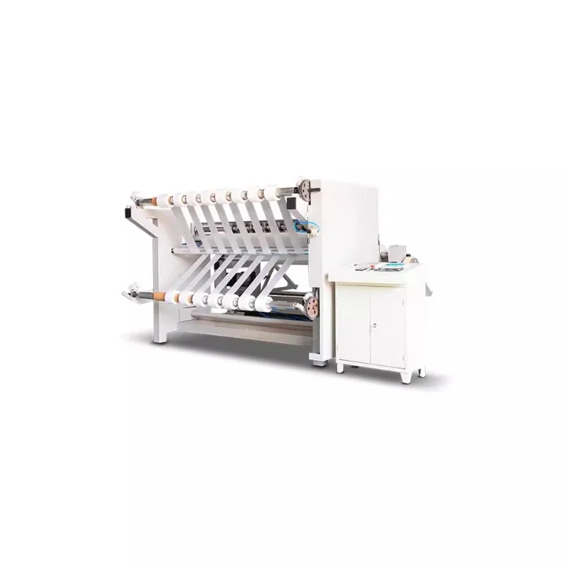 Automatic slitting and rewinding machine Non-woven fabric Leather film Kraft paper P