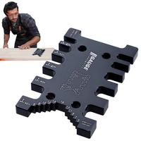 Tenon Caliper Metric Accurate Aluminum Alloy Portable Multifunctional Gauge Tool Woodworking Measurement Accessories Jig Tenon